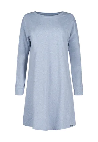SKINY - Skiny Damen Sleepshirt langarm Night In Mix & Match denim melange