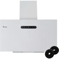 KKT KOLBE Wandhaube Dunstabzugshaube 60cm BASE6002W Dunstabzugshaube 60cm BASE6002W, Abzugshaube / Abluft / 60cm / Umluft / Weiß / Gestensteuerung / LED