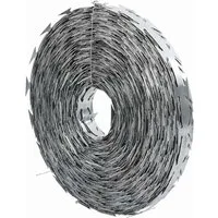 vidaXL Spanngurt Rasierdraht Silber 5000 x 1.9 cm Verzinkter Stahl (1-St)