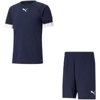 PUMA Fußballtrikot Puma Herren Set Trikot+Hose teamRISE Jersey 704932+704942