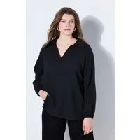 Studio Untold Tunika Musselin Tunika weiter Raglan-Langarm