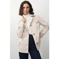 Barbara Lebek Trenchcoat Sommerjacke oder Übergangsjacke im Trenchstyle für Damen