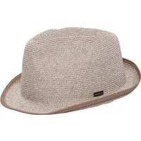 bugatti Fedora Faltbarer bugatti Trilby in Melange-Optik (keine)