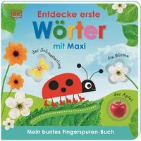 Mein buntes Fingerspuren-Buch. Entdecke erste Wörter mit Maxi / Franziska Jaekel