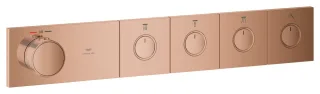 GROHE Unterputz-Thermostat Grohtherm Aqua Tiles, 106867 FMS 4 ASV warm sunset, 106867DA00 106867DA00