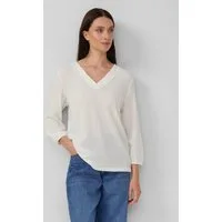 s.Oliver 3/4-Arm-Shirt T-Shirt Strukturshirt im Fabricmix mit 3/4-Arm