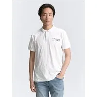 TOM TAILOR Poloshirt Poloshirts Poloshirt aus Baumwolle mit Print