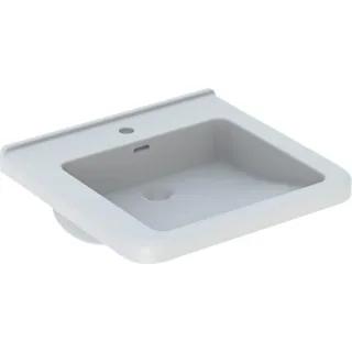 Geberit Waschtisch Dejuna, B: 550, T: 525mm, 128555000, weiss 128555000