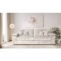 OTTO home Big-Sofa Soft&Cosy XL, B: 246 cm - OTTO. Verlässliche Qualität., Mega-Sofa, Cord oder Chenille-Struktur, mit Federkern & 4 Zierkissen