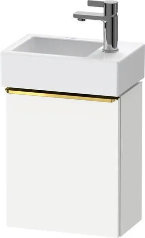Duravit D-Neo Waschtischunterbau wandhängend Weiß Matt 364x222x440 mm - DE4218R34180000 DE4218R34180000