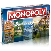 Winning Moves Spiel Monopoly Sehenswürdigkeiten Deutschlands, Gesellschaftsspiel Würfelspiel Familienspiel