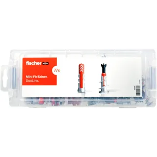 Fischer Dübelsortiment Mini FixTainer DuoLine - 560098