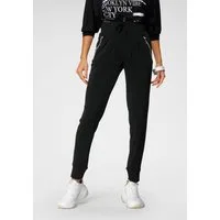 Laura Scott Jogger Pants mit Reißverschlusstaschen