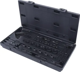 KS Tools Zylinderkopf-Bohrlehren-Satz, 28-tlg - 150.7040