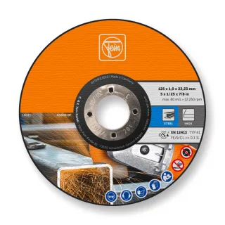 Fein Trennscheibe - 1 mm dicke, 25-Stück - 63709013010