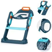 Chipolino Baby-Toilettensitz Toilettentrainer Flippy, 66 cm, höhenverstellbare Fußstütze, Toilettenaufsatz