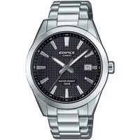 CASIO EDIFICE Quarzuhr EFV-160D-1AVEF, Armbanduhr, Herrenuhr, Edelstahlarmband, analog, Tag, Neo-Display