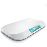 MyBeo Personenwaage Digitale Babywaage mit Display, 50g - 20kg, Säuglingswaage, Tierwaage, Wiegefläche 54 x 26 cm, 5 Gramm Genauigkeit, Kinderwaage, für Babys