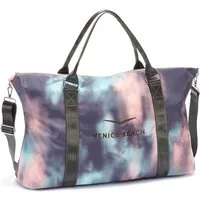 Venice Beach Sporttasche große Umhängetasche, Weekender, Strandtasche, Reisetasche, mit modischem Druck VEGAN