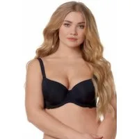After Eden D-cup & up T-Shirt-BH LIV verstellbare Träger, mit Schale, mit Bügel, mit Spitze, feminin