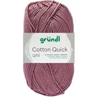 Gründl 50 Gramm Gründl Cotton Quick Uni Farbauswahl Häkelwolle