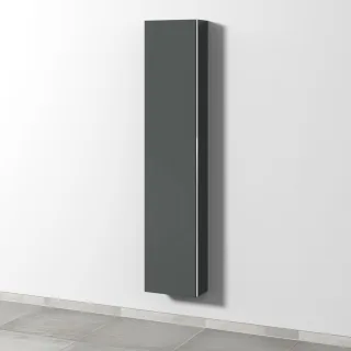 Sanipa 3way Hochschrank mit 1 Tür, Anthrazit-Matt BR16222
