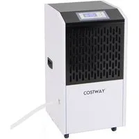 COSTWAY Luftentfeuchter, Entfeuchtung 118 l/Tag, für 790m² Räume, 10-98%, Timer