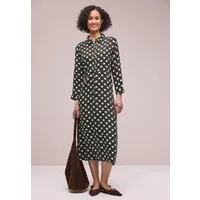 STREET ONE Blusenkleid mit Punktemuster