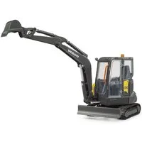 Bruder® Spielzeug-Bagger Spielfahrzeug Baustelle Bagger Volvo Kompaktbagger ECR40 02465