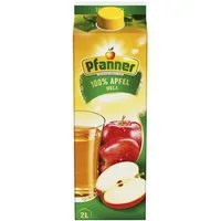 Pfanner Tee, Pfanner Apfelsaft 100 Prozent aus Apfelsaftkonzentrat Packung 2000ml