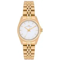 Rhodenwald & Söhne Quarzuhr Cassina gelbgold, mit Edelstahl-Armband