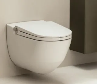LAUFEN CLEANET RIVA, Spülrandloses Dusch-WC, Tiefspüler, 35,5x60 cm wandhängend, 82069.1, 8206914000 H8206914000001