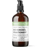 wesentlich. Körperöl Kokosöl fraktioniert bio 100ml