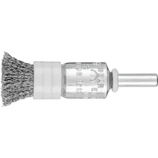 PFERD TOOLS Pinselbürste mit Stützring ungezopft PBUR Stahl-Draht - 43212001