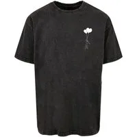 Merchcode T-Shirt Merchcode Herren Love In The Air Acid Washed Heavy Oversize Tee (1-tlg)