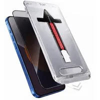Wigento Handyhülle Für Xiaomi Redmi Note 15 Pro 5G Easy Install Privacy 9H Schutz Glas, Selbstmontage Ausrichtungsgehäuse