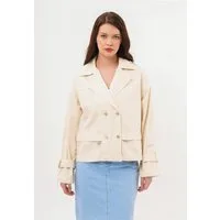 freshlions Trenchcoat (1-tlg) mit stylischem Reverskragen