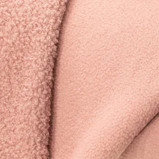 Doubleface-Teddy-Fleece, rosé