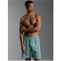 Trigema Bermudas TRIGEMA Pyjama Shorts mit Allover-Muster "Äffchen" (1-tlg)