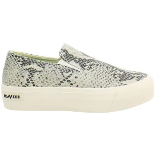 Seavees Baja Platform Mulholland Damen Beigefarbene Plimsolls