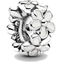 Pandora Charm-Einhänger Pandora Moments Weiße Gänseblümchen Zwischenelement 791495EN12 (1-tlg)