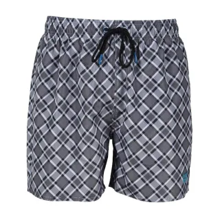 Arena - "Fundamental" Badeshorts für Herren (Asphaltgrau/Bunt)