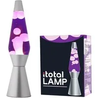 I-TOTAL Getränkeuntersetzer Lavalampe Spaceship Silber / Lila