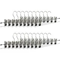 relaxdays Kleiderbügel Hosenbügel Metall 10er und 20er Pack, (20er Set, 20-tlg), 20er Pack