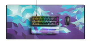 Cherry XTRFY WR5 | wr5-cpt-litus-blue | Tastatur-Handgelenkauflage