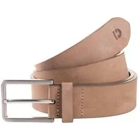 TOM TAILOR Denim Ledergürtel TTDCHARLIE 3.5 cm breiter Herrengürtel, Denim Look, Veloursleder