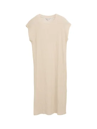 Tom Tailor - Crinkle Kleid grün - Gr. - 38