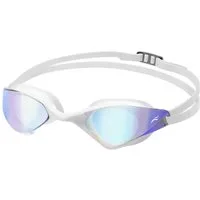 Aqua Speed Schwimmbrille Riptide Race-Goggles verspiegelt weiß – UV-Schutz & Antibeschlag, (Für dynamisches Bahnenschwimmen & intensive Trainingseinheiten), Antibeschlag-Innenbeschichtung – freie Sicht bei jedem Training