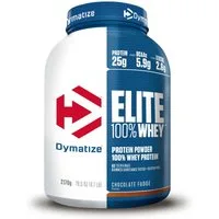 Dymatize Whey Protein Pulver Shake Elite 100% Isolat Chocolate Fudge 2170 g, Pulver, 2170 g