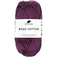 Pro Lana Pro Lana BASIC COTTON Baumwollgarn 50 g Häkelwolle, 125 m (Perfektes Baumwoll-Garn für leichte Pullover, Mützen und Accessoires), 50 g